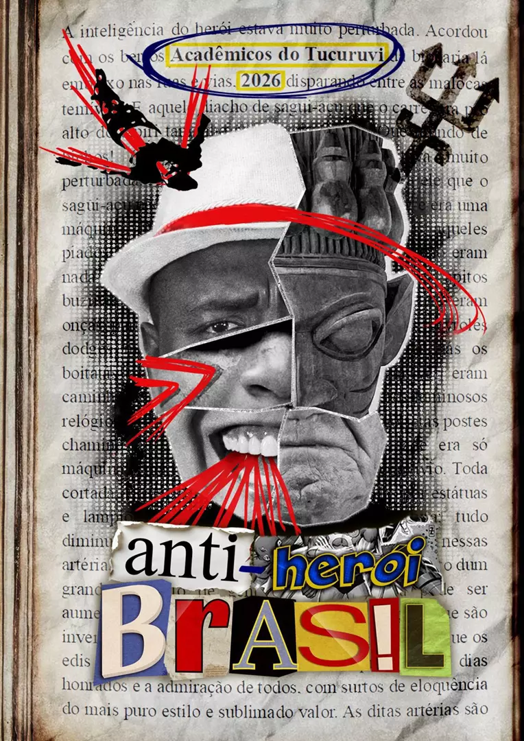 “Anti-herói Brasil” é o enredo da Acadêmicos do Tucuruvi para o carnaval de 2026